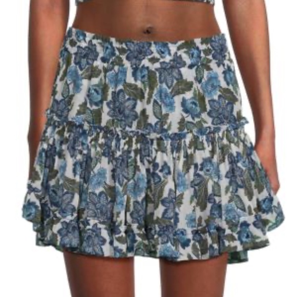 MISA LOS ANGELES Marion Floral Mini Skirt - Picture 6 of 6
